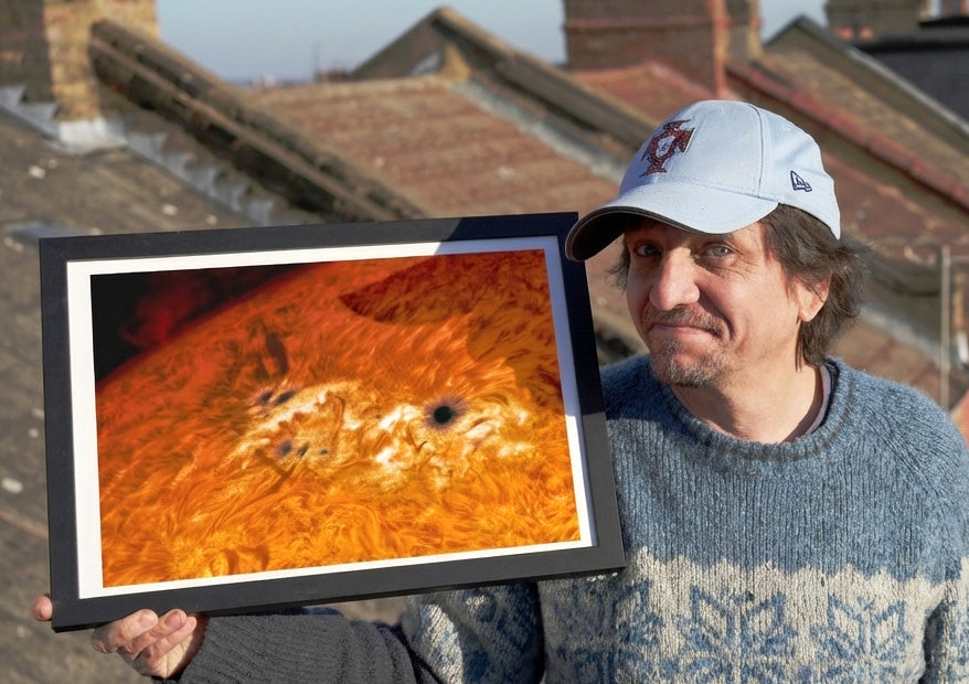 The Sun in Colour: Unique Limited Edition Print (Medium)